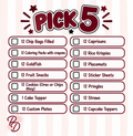 Pick 5 Party Favors *LABOR DAY SALE*