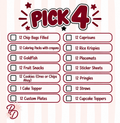 Pick 4 Party Favors *LABOR DAY SALE*