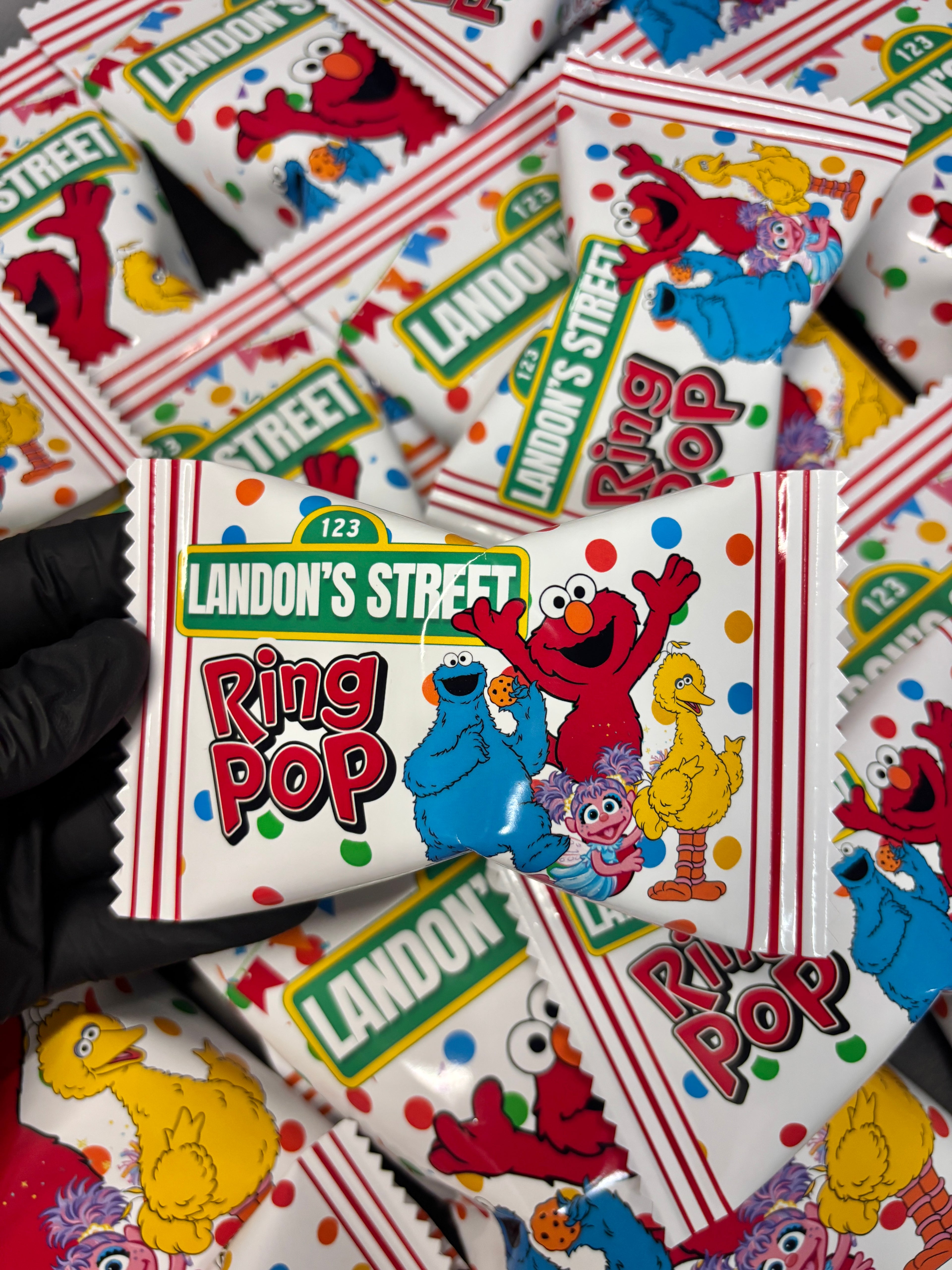 Sesame Street Ring Pops