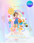 Editable Ms. Rachel Invitation | Kids Birthday Invitation | Digital Template