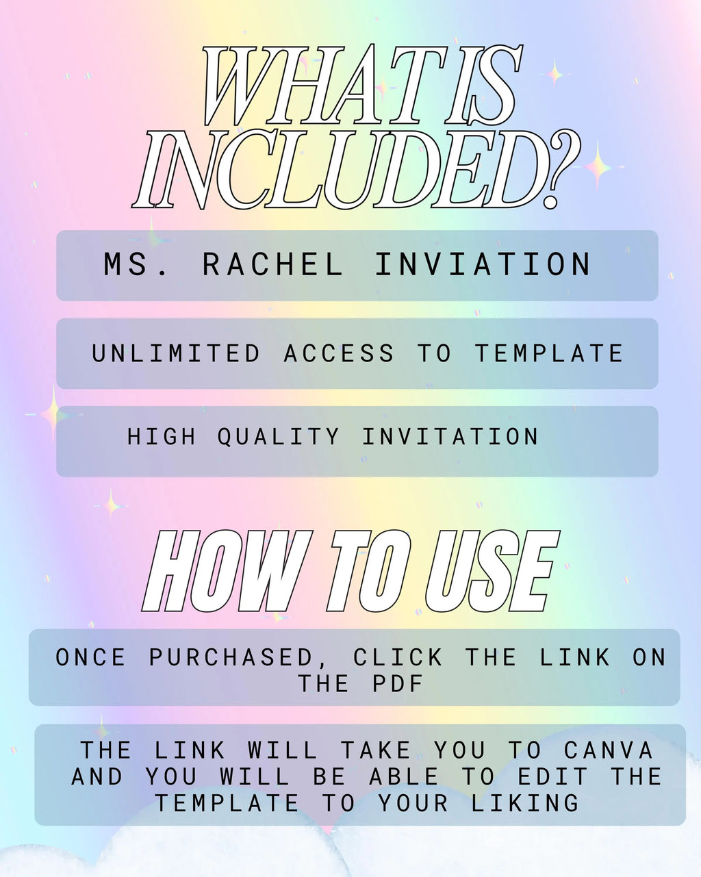 Editable Ms. Rachel Invitation | Kids Birthday Invitation | Digital Template