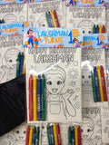 Ms. Rachel Birthday,Custom Coloring Sticker Packs